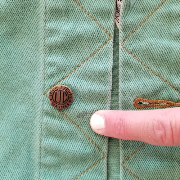 Looney Tunes Warner Bothers Vintage Denim Vest - Picture 8 of 8